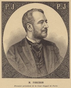 Emile Forichon, Presidente del Tribunal de Apelación de París de French School